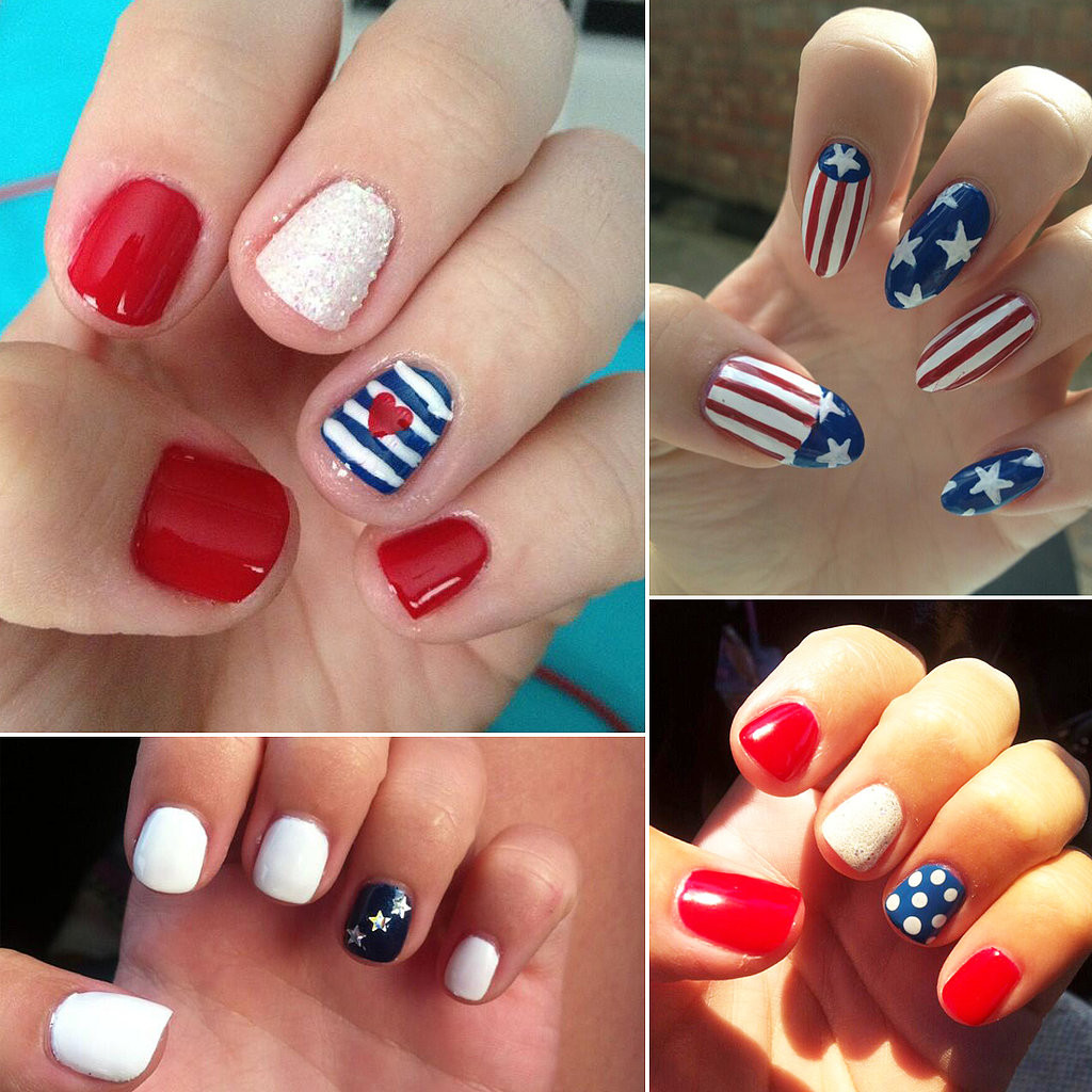 July 4th Nail Designs
 4th of July Nail Designs