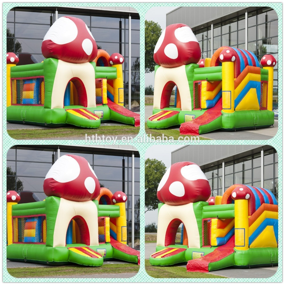 Jumper For Kids Party
 Mushroom Themed Bouncy Castle Kids Party Jumpers For Sale