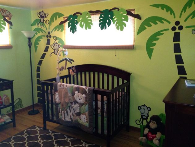 Jungle Baby Room Decor
 Jungle Baby Nursery Design Ideas