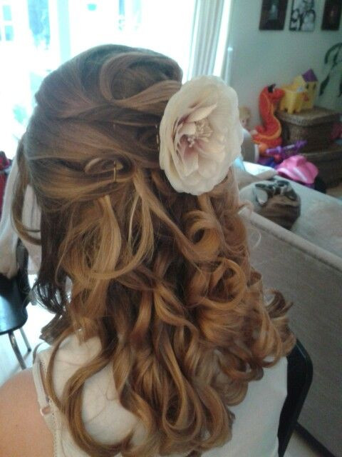 Junior Bridesmaid Hairstyle
 Junior bridesmaid hair style for brooke