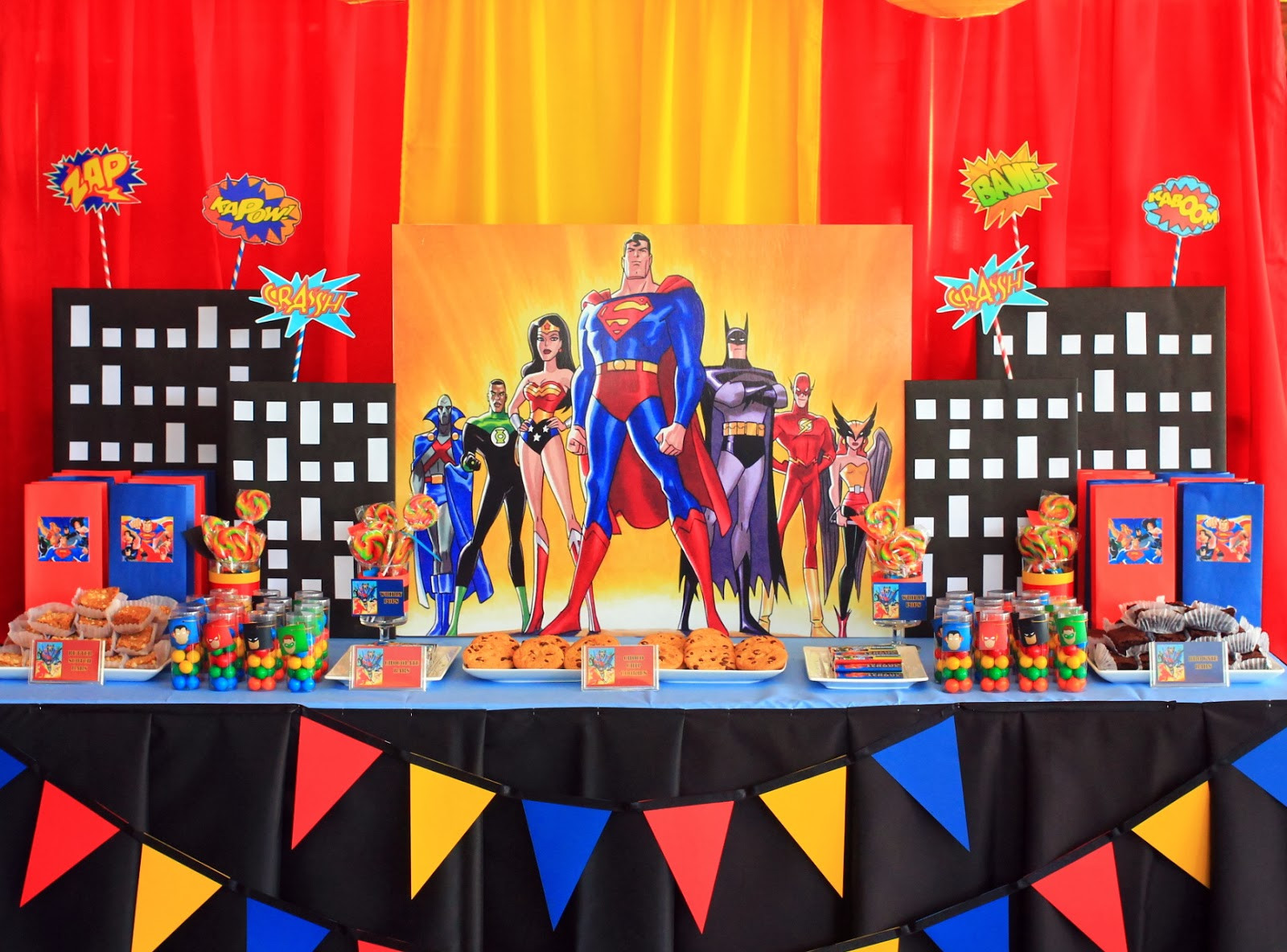 Justice League Birthday Party Ideas
 Kids Party Hub Justice League Themed Birthday Party