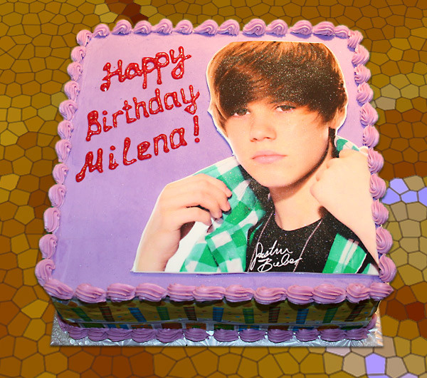 Justin Bieber Birthday Cake
 Birthday Cakes Pastry Passion