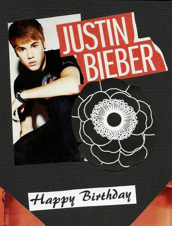 Justin Bieber Birthday Card
 Etsy Your place to and sell all things handmade