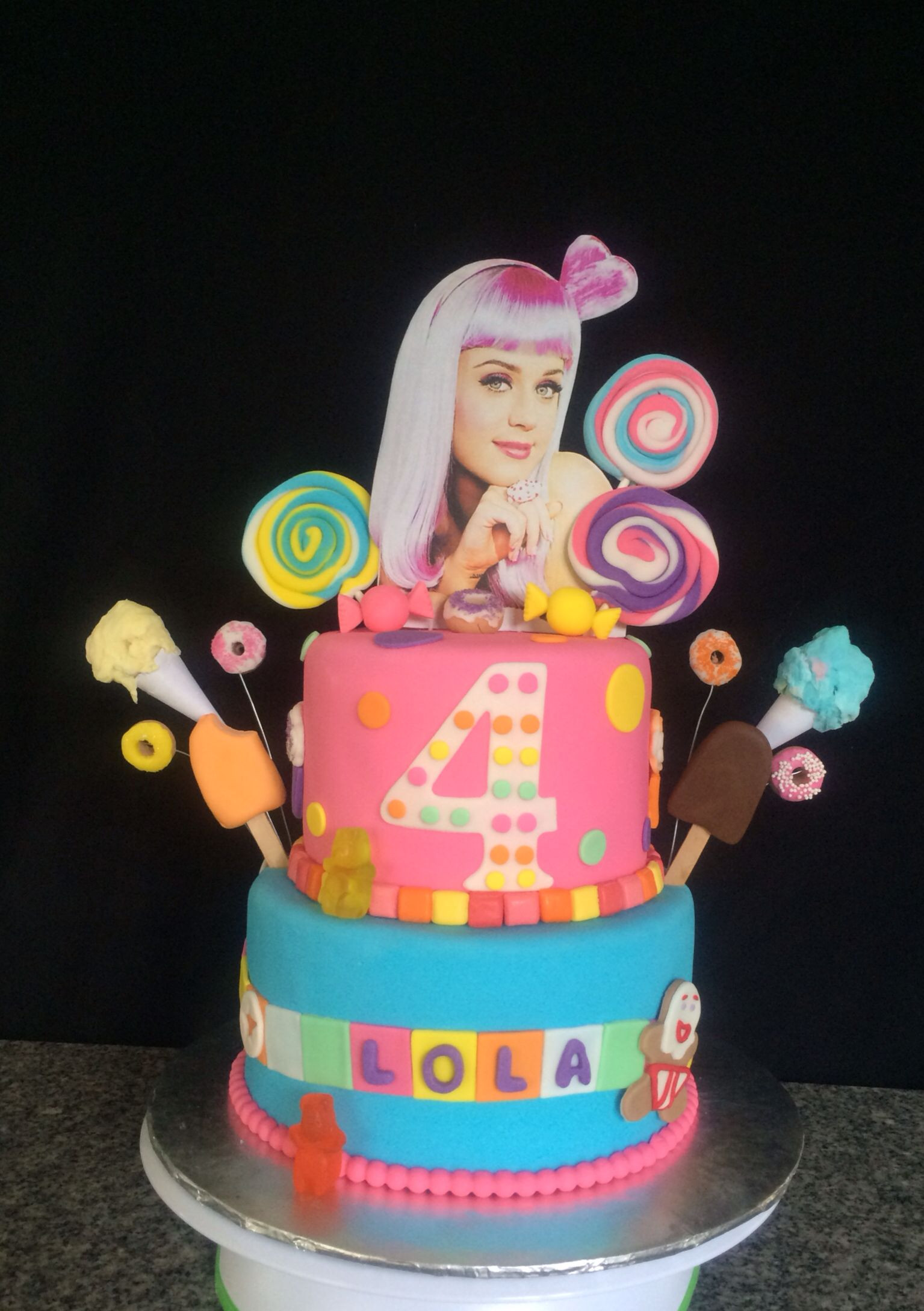 Katy Perry Birthday Cake
 Katy Perry Cake Maureen & Dottie s Cakes