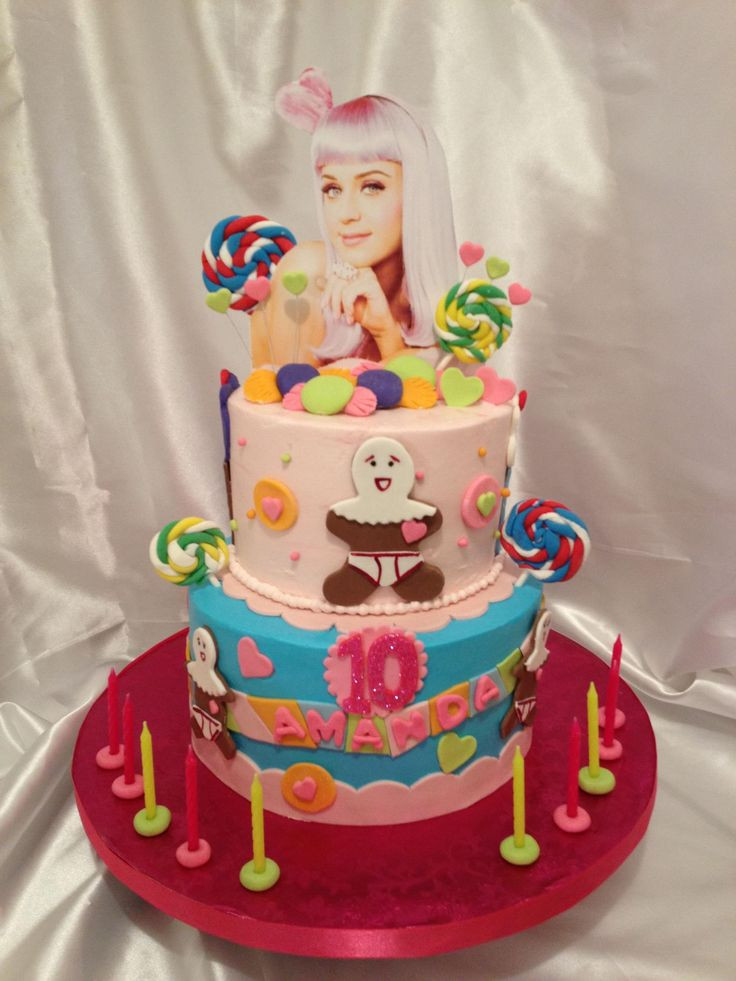 Katy Perry Birthday Cake
 7 best images about That is cool on Pinterest