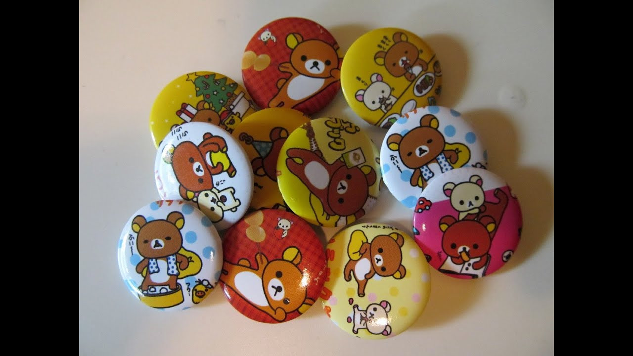 Kawaii Pins
 "San X" Kawaii Merchandise Rilakkuma Miniature Pins and