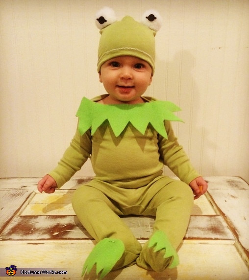 Kermit Costume DIY
 Kermit the Frog Baby Costume