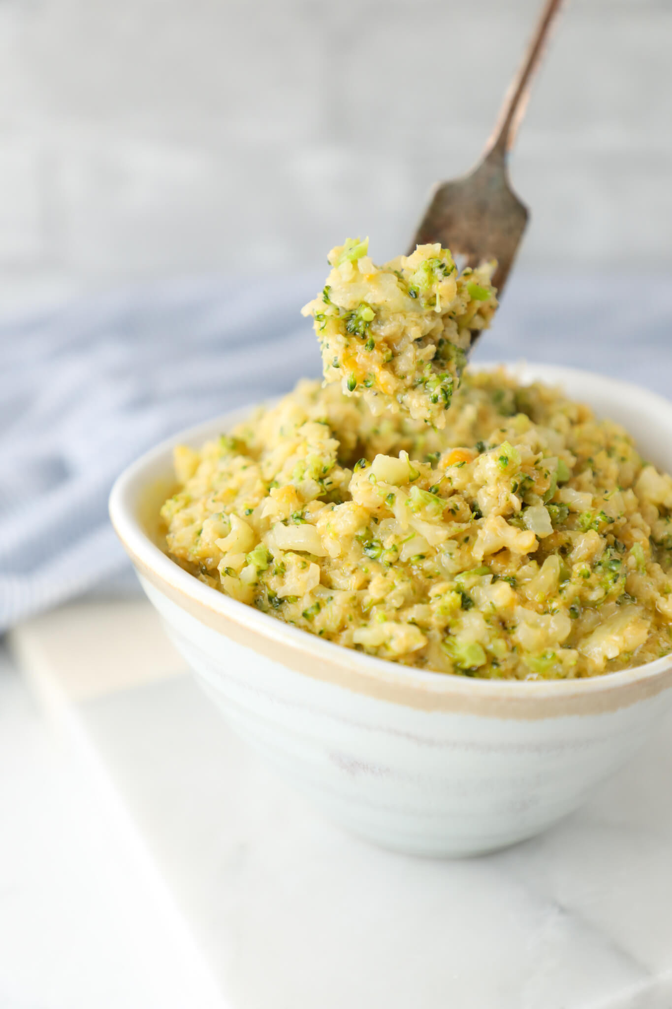 Keto Cauliflower Rice
 Keto Cheesy Broccoli & Cauliflower Rice