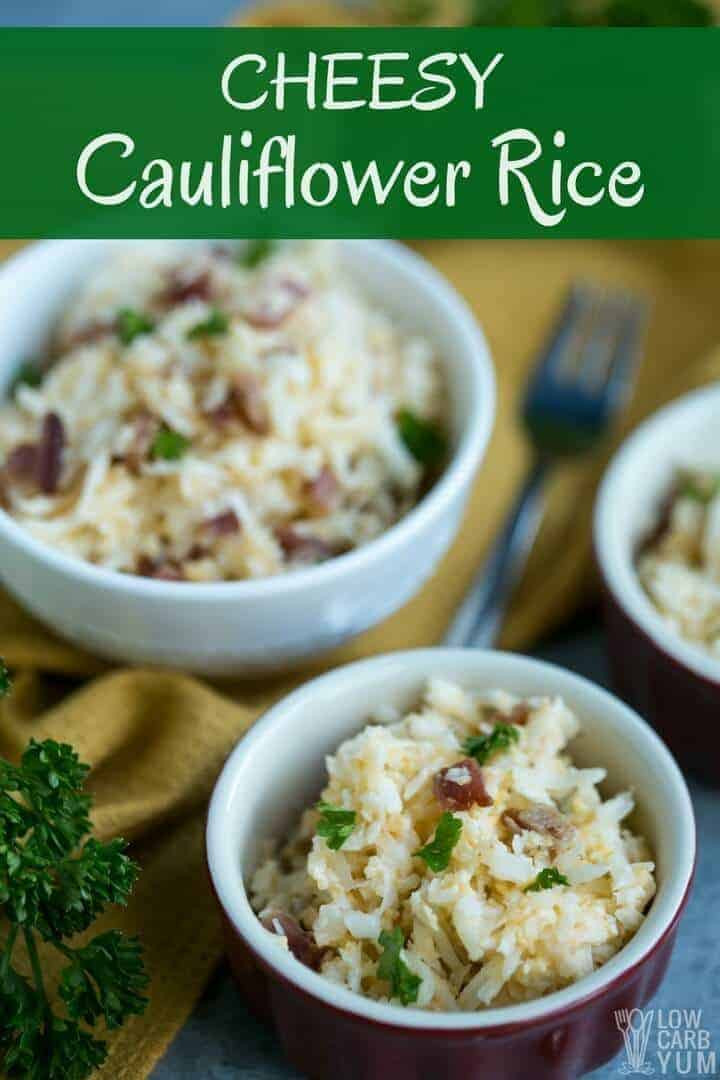 Keto Cauliflower Rice
 Cheesy Cauliflower Rice A Quick Keto Meal