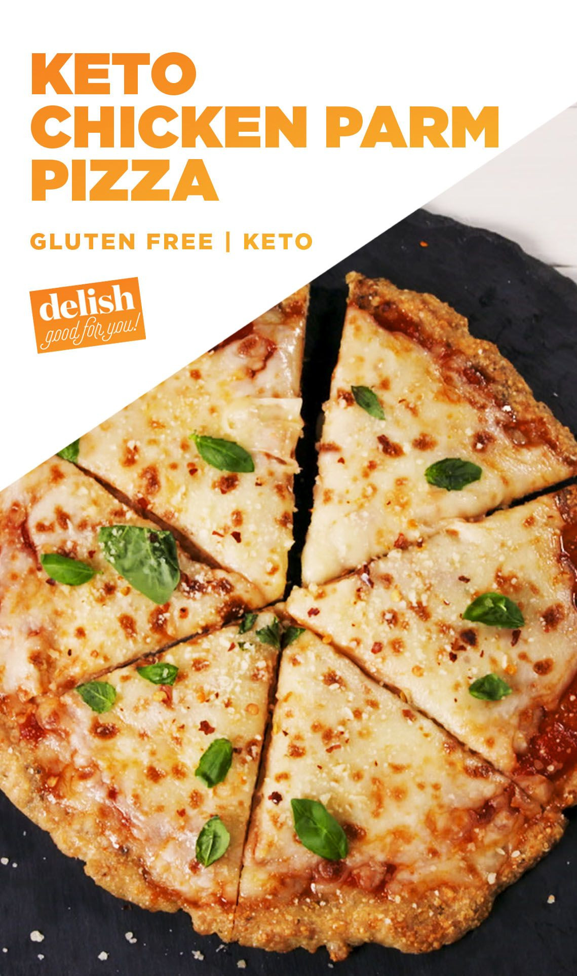 Keto Chicken Pizza
 Keto Chicken Parm Pizza Recipe