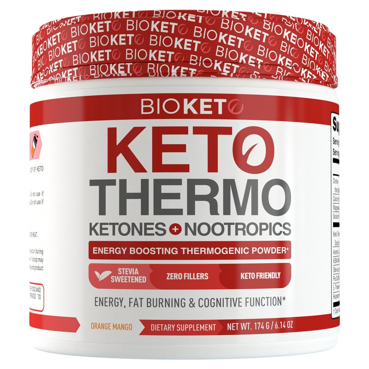 Keto Thermo Diet
 KETO THERMO Energy & Fat Burner Powder w Ketones