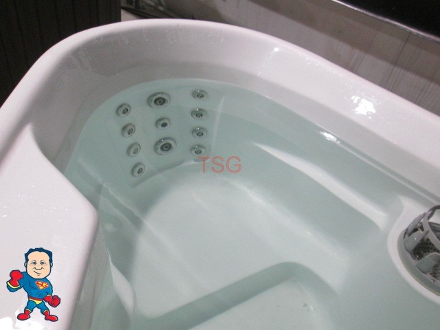 Keys Backyard Hot Tub
 Keys Backyard Triangle Corner Tub THE SPA GUY Hot Tubs