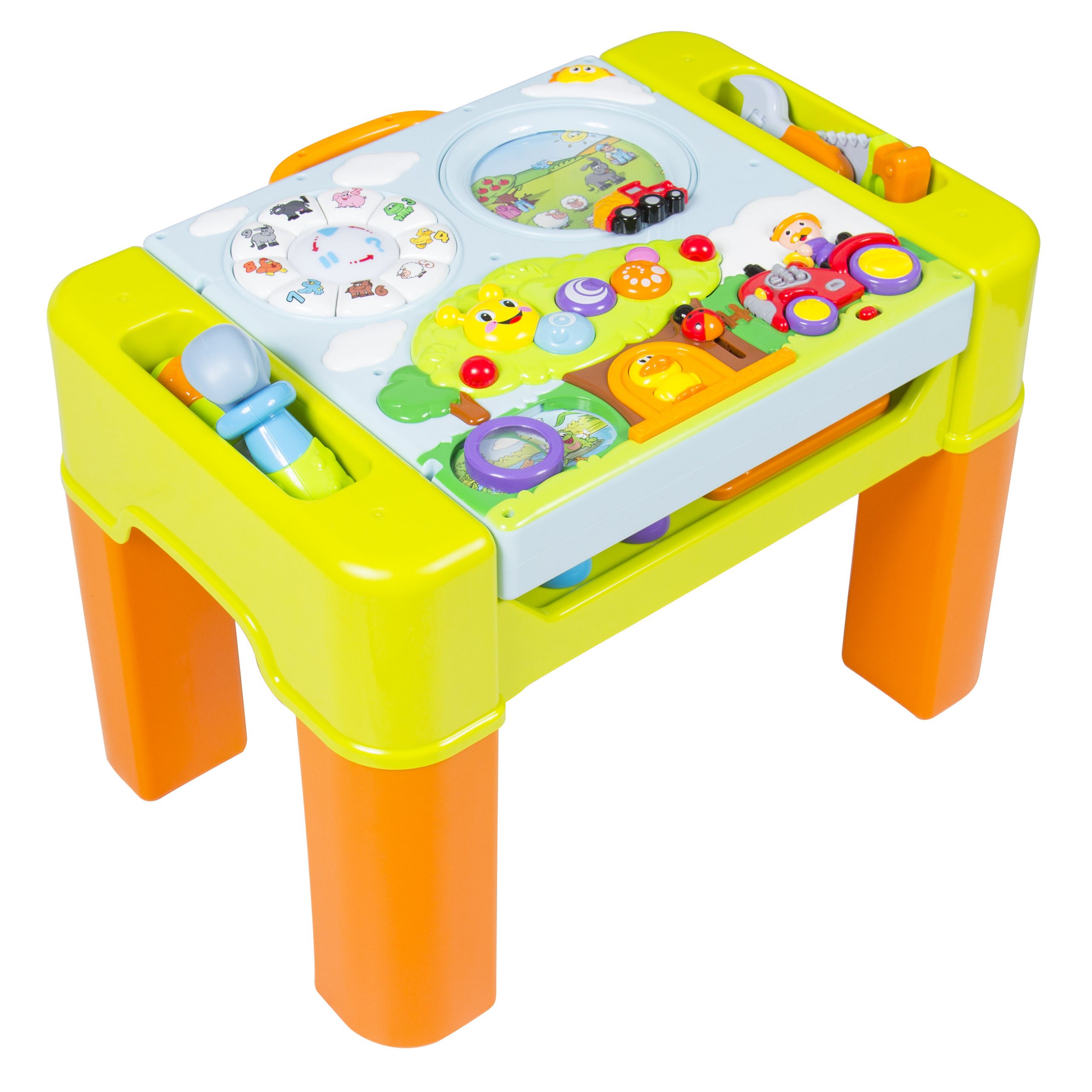 Kids Activity Table
 Kids Learning Activity Table With Quiz Music Lights