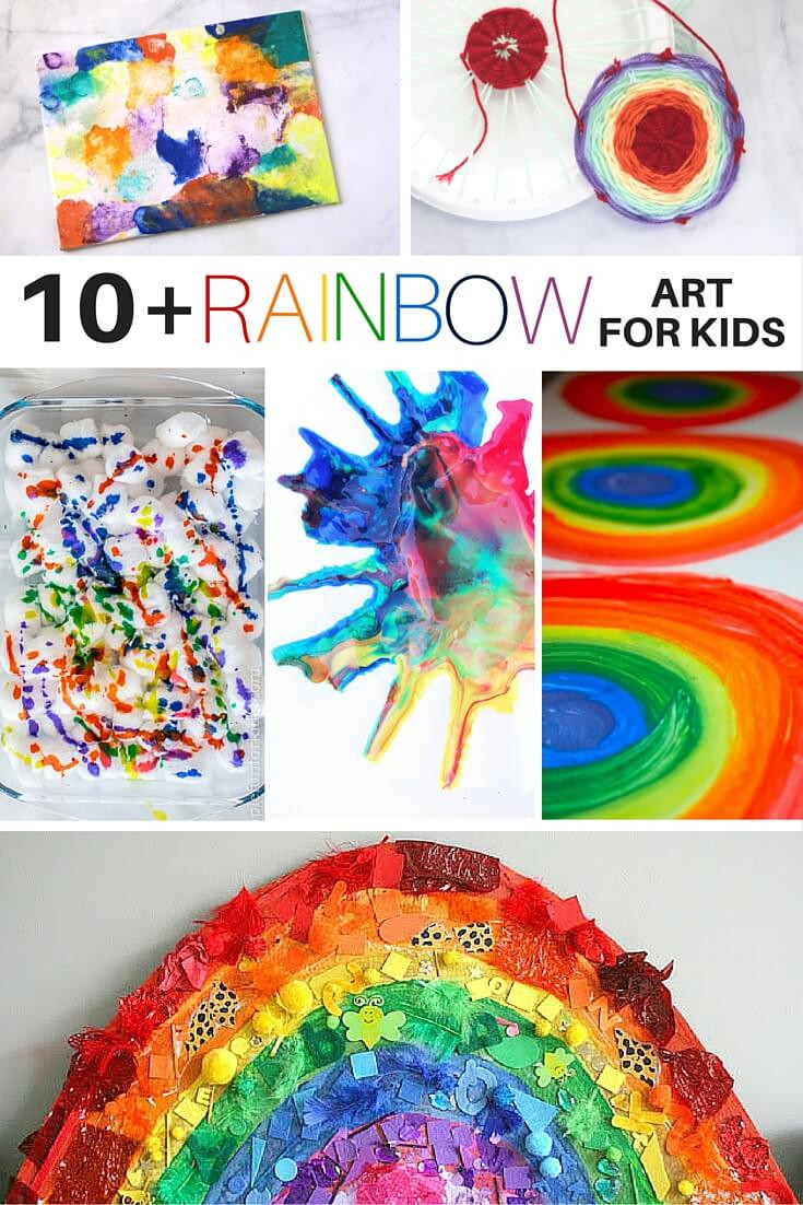 Kids Art Projects
 10 Rainbow Art Activities for Kids ⋆ Sugar Spice and Glitter