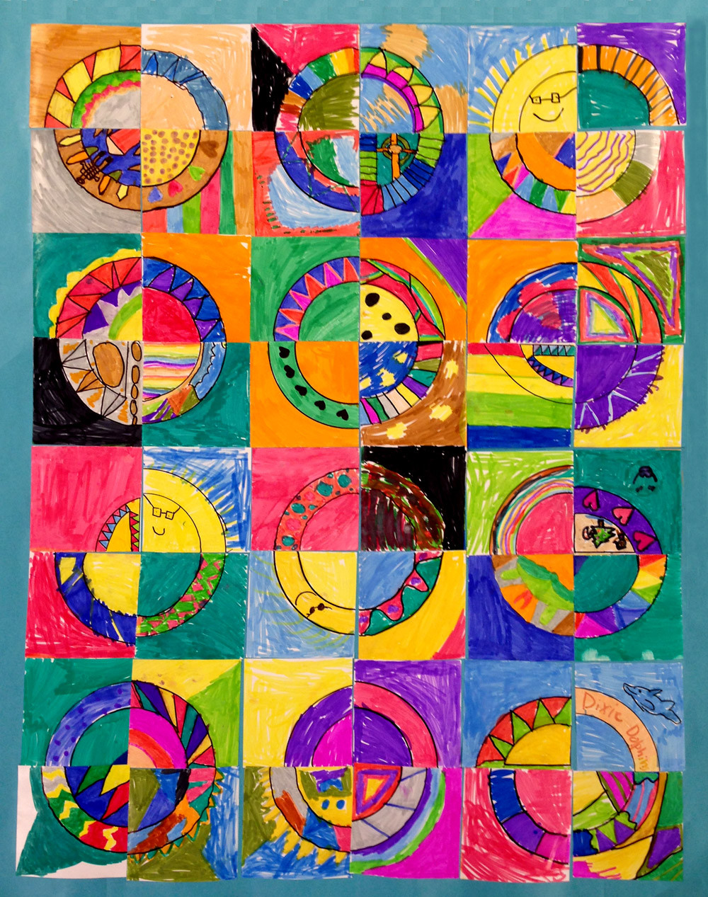 Kids Art Projects
 Paper Quilts Art Projects for Kids