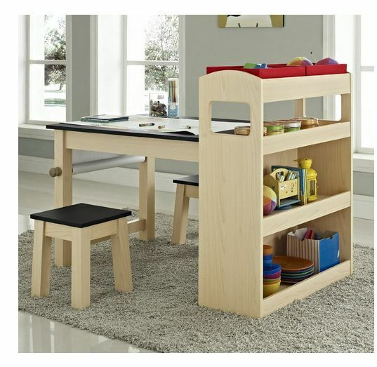 Kids Art Table With Storage
 Kids Activity Desk Table Furniture Chair Storage Play