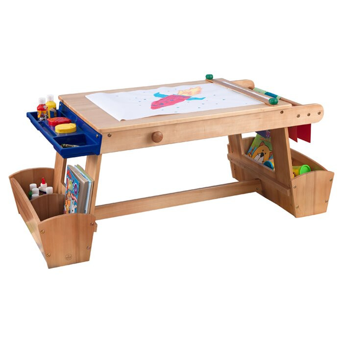Kids Art Table With Storage
 KidKraft Drying Rack and Storage Kids Arts and Crafts