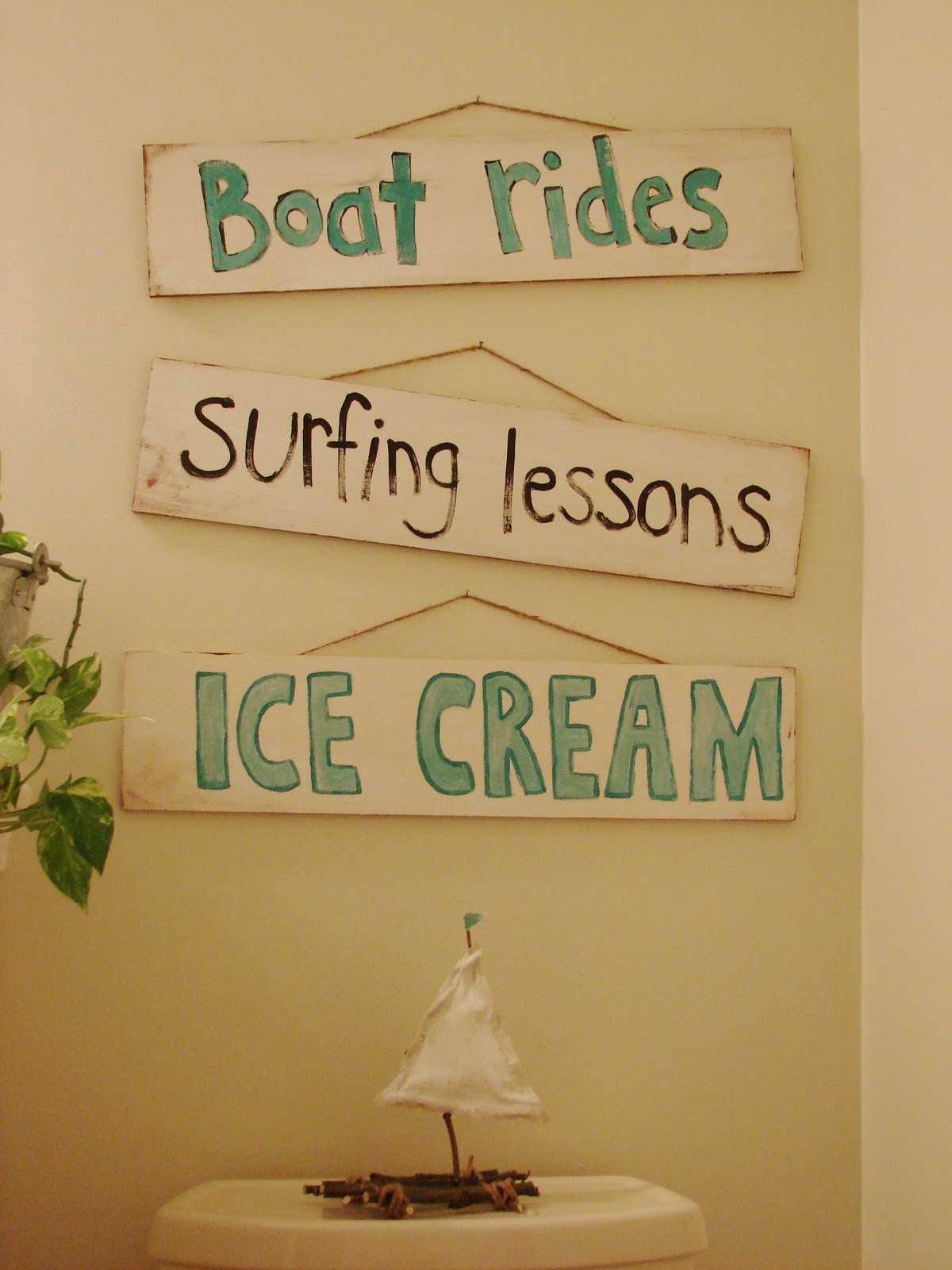 Kids Bathroom Signs
 mk inspired Summer Fever