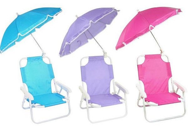 Kids Beach Chair With Umbrella
 Kids beach chairs with umbrellas – ThatsTheStuff