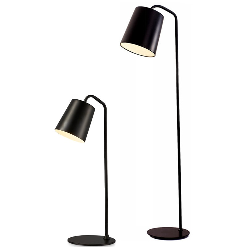 Kids Bedroom Floor Lamp
 Modern simple Floor Lamp yellow black white color floor