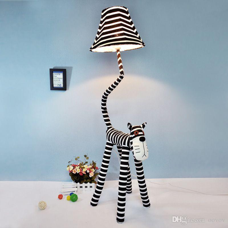 Kids Bedroom Floor Lamp
 2020 OOVOV Cute Stripe Cat Childrens Room Floor Lamp