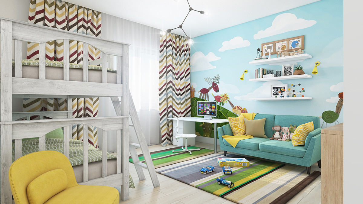 Kids Bedroom Wall Decor
 Clever Kids Room Wall Decor Ideas & Inspiration