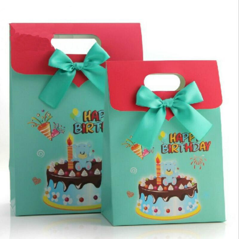 Kids Birthday Gift Bags
 10pcs lot New Birthday Gift Bag Full Moon Hundred Days