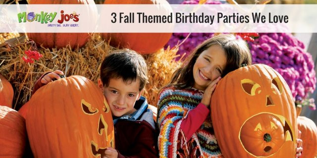 Kids Birthday Party Charleston Sc
 Fall Birthday Themes Monkey Joe s Charleston SC