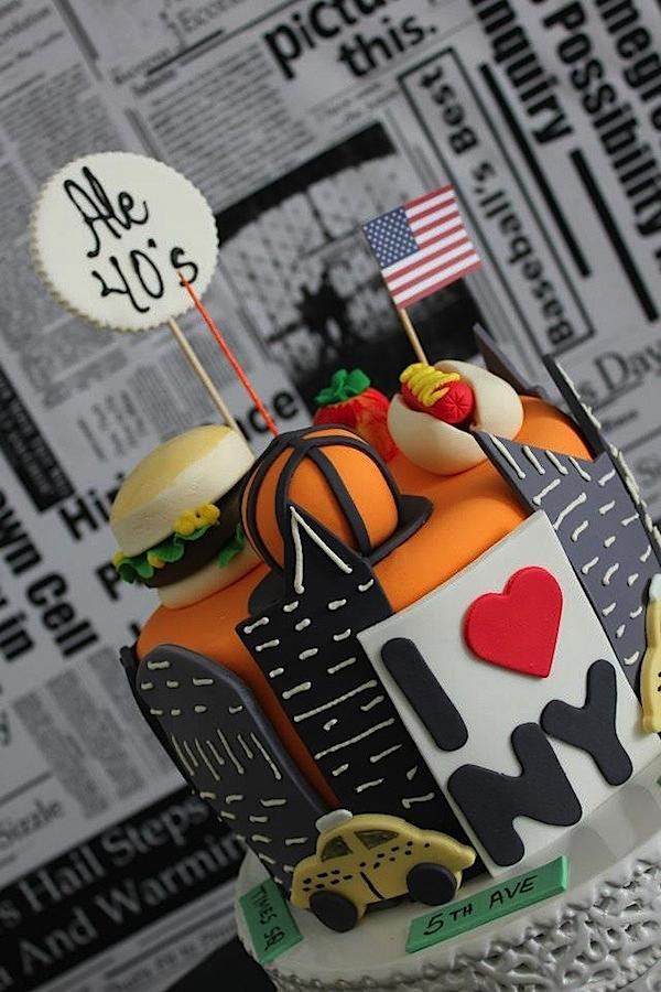 Kids Birthday Party Ideas Nyc
 Kara s Party Ideas New York City Big Apple 40th Birthday