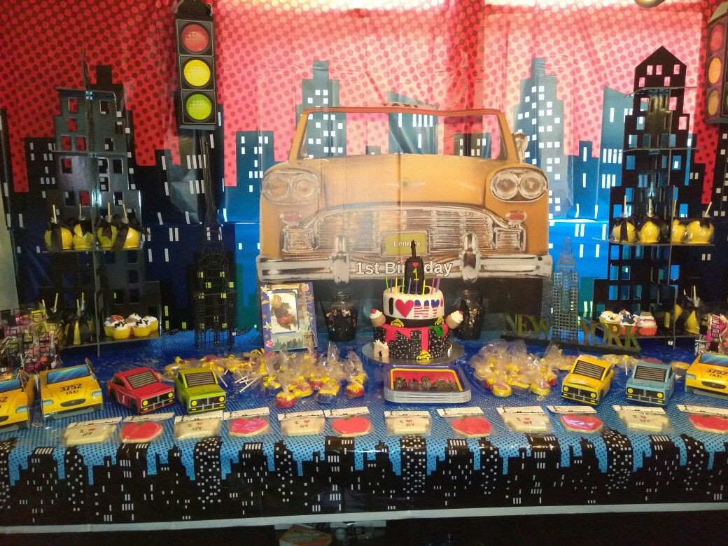 Kids Birthday Party Ideas Nyc
 New York themed birthday for my son Lennox With images
