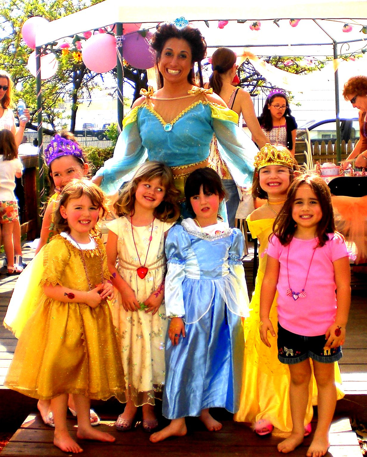 Kids Birthday Party South Jersey
 Princess Party Characters Spa Parties NJ 856 396 9595