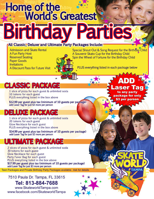 Kids Birthday Party Tampa
 Kids Birthday Parties