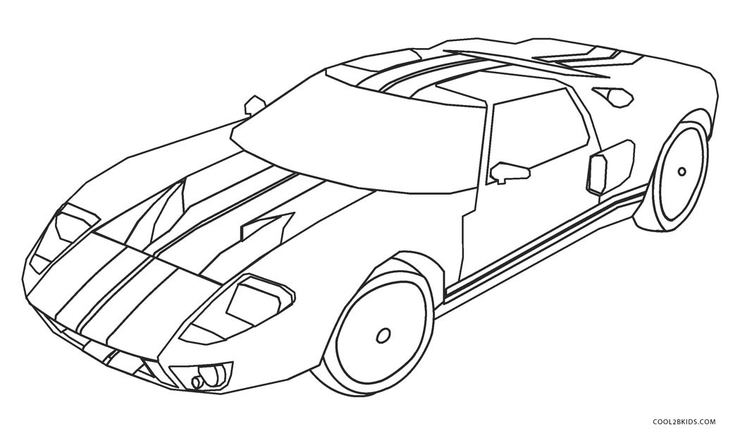 Kids Car Coloring Pages
 Free Printable Cars Coloring Pages For Kids