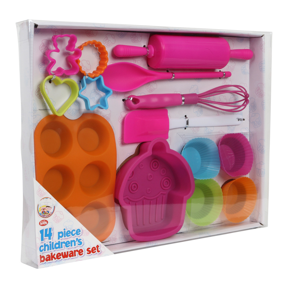 Kids Chef Gifts
 New We Can Cook Childrens Girls 14 Piece Baking Pink Kit