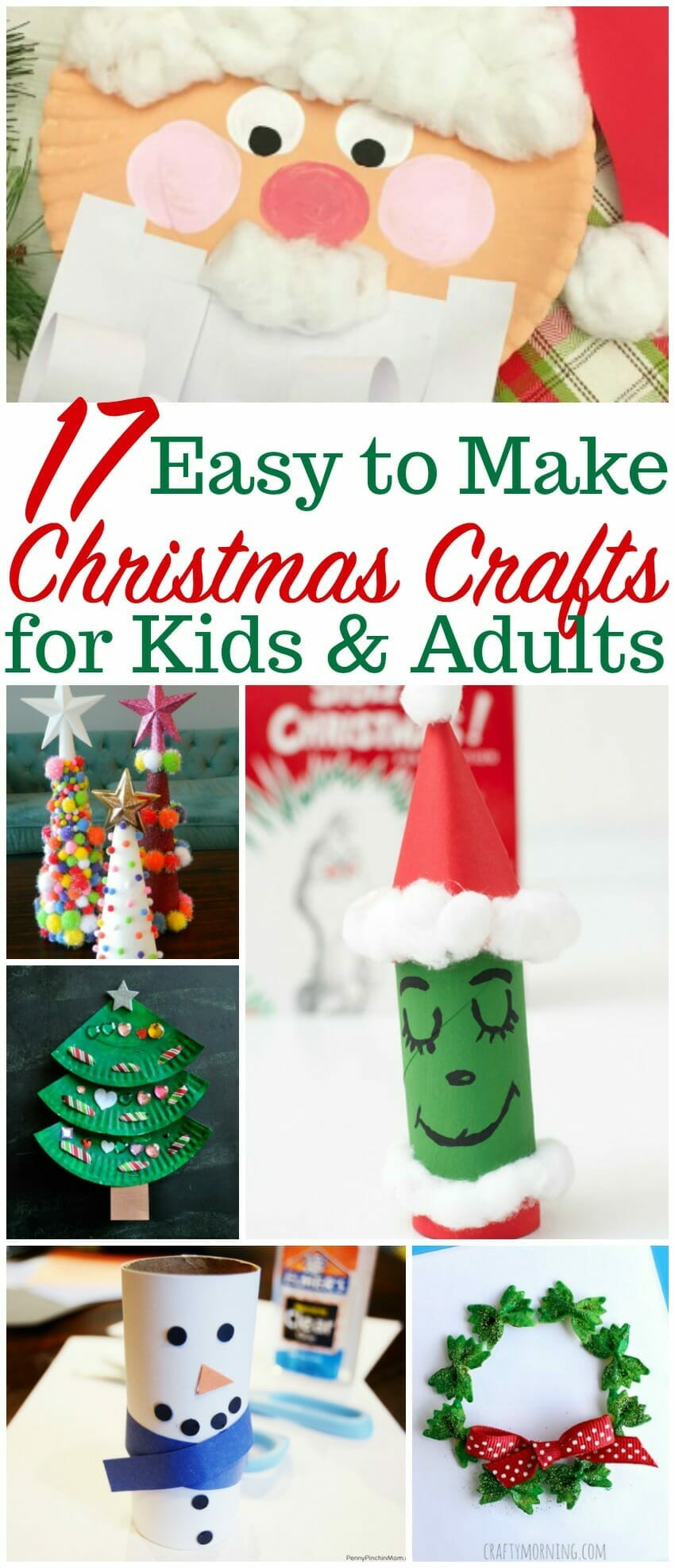 Kids Christmas Party Craft
 Easy Christmas Crafts for Kids and Adults to Create