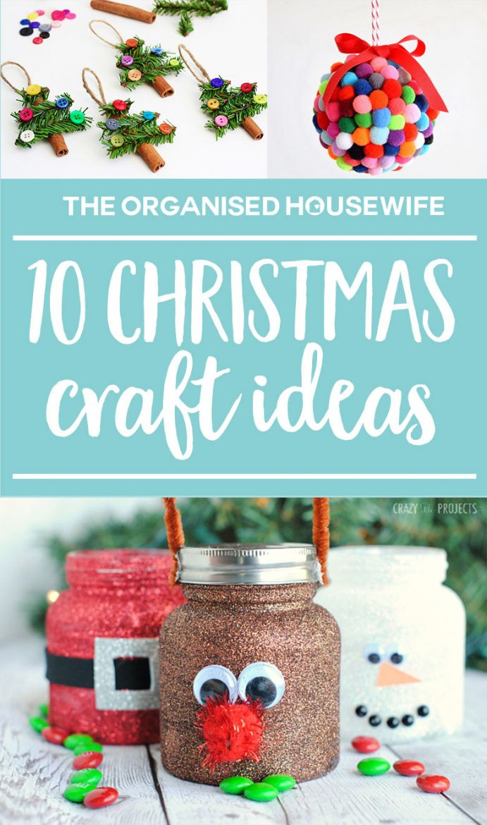 Kids Christmas Party Craft
 KIDS’ CHRISTMAS CRAFT IDEAS The Organised Housewife