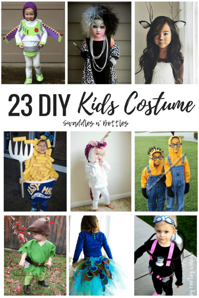 Kids Costumes DIY
 23 DIY Kids Halloween Costumes Swaddles n Bottles