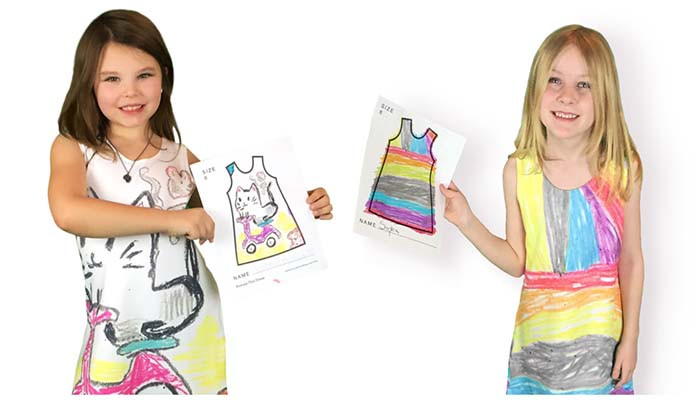 Kids Design Own Dress
 Picture This Lets Your Kid Design Her Own Dresses