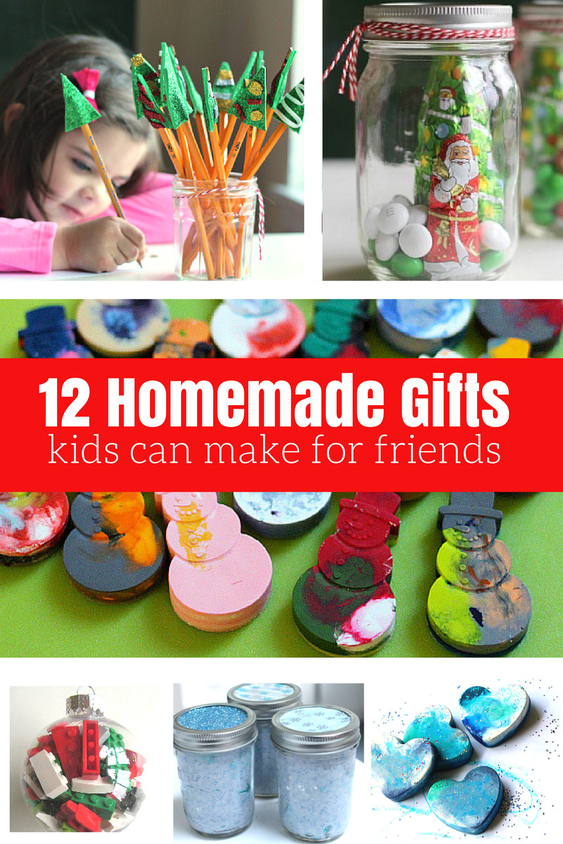 Kids DIY Christmas Gifts
 12 Homemade Gifts Kids Can Help Make For Friends and