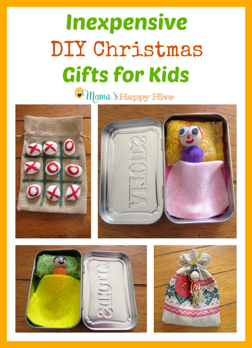 Kids DIY Christmas Gifts
 Inexpensive DIY Christmas Gifts for Kids Mama s Happy Hive