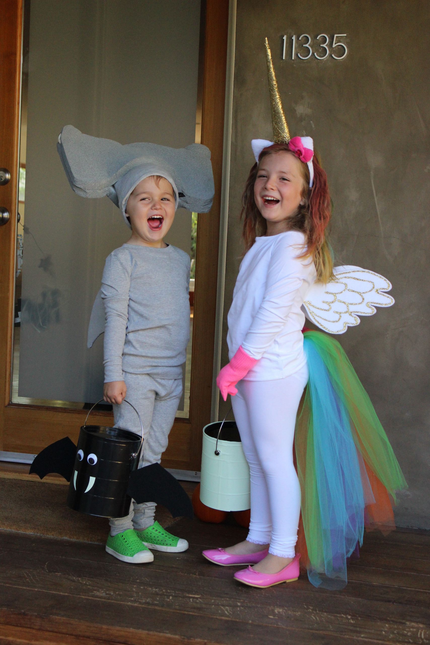 Kids DIY Halloween Costumes
 unicorn costume