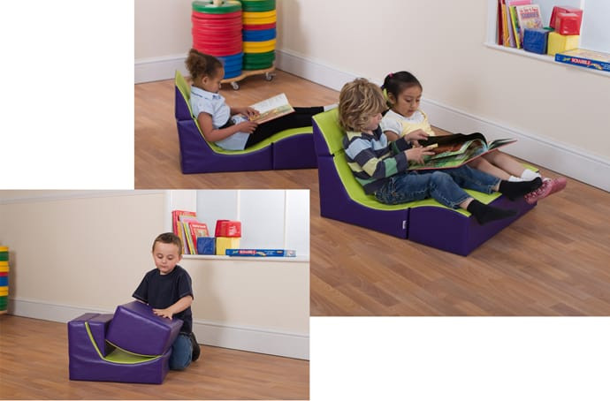 Kids Floor Chairs
 Beanbags Cushions Loungers and Modular Sofa Seating For Kids