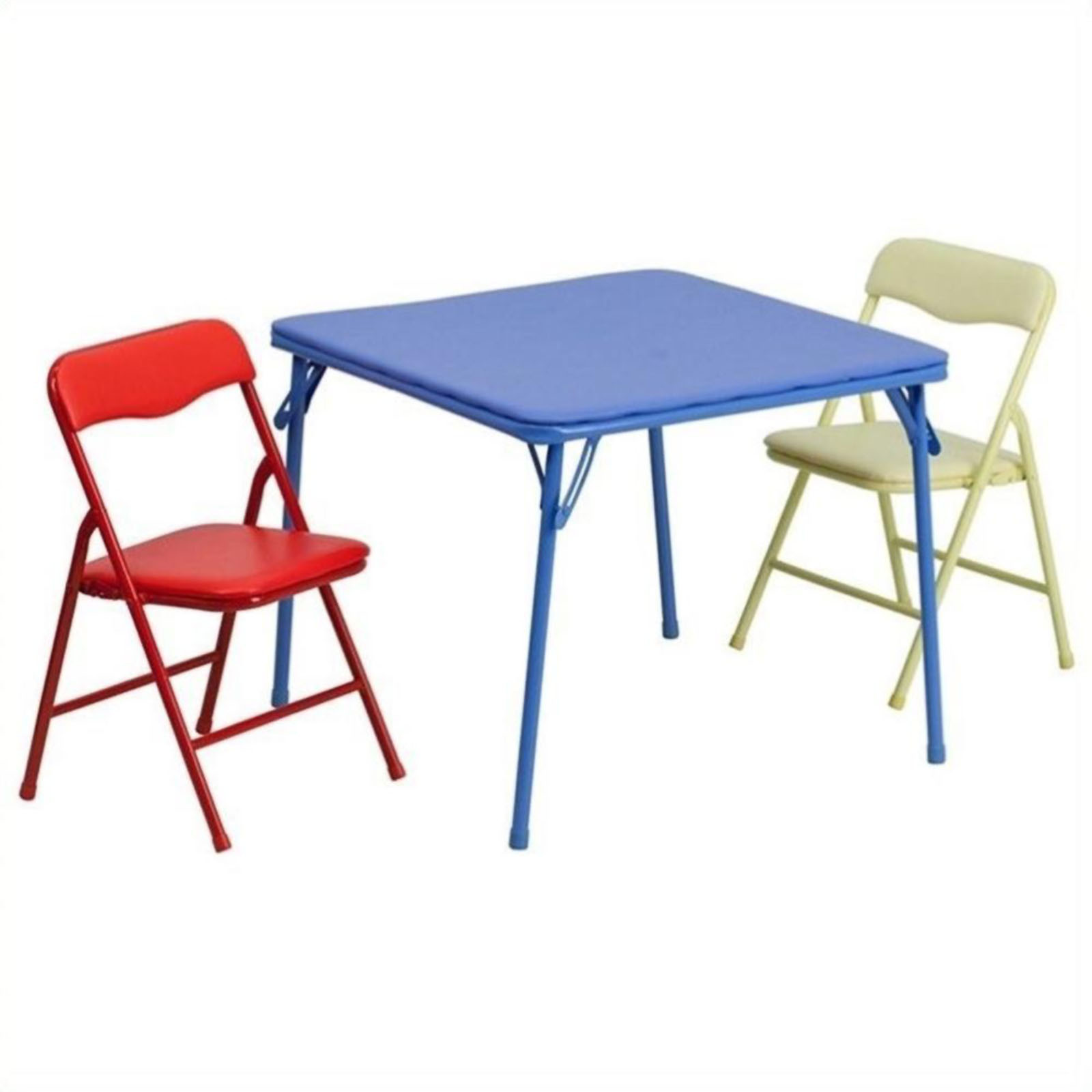 Kids Foldable Table And Chairs
 Lancaster Home 3pc Kids Folding Table and Chair Set Sears