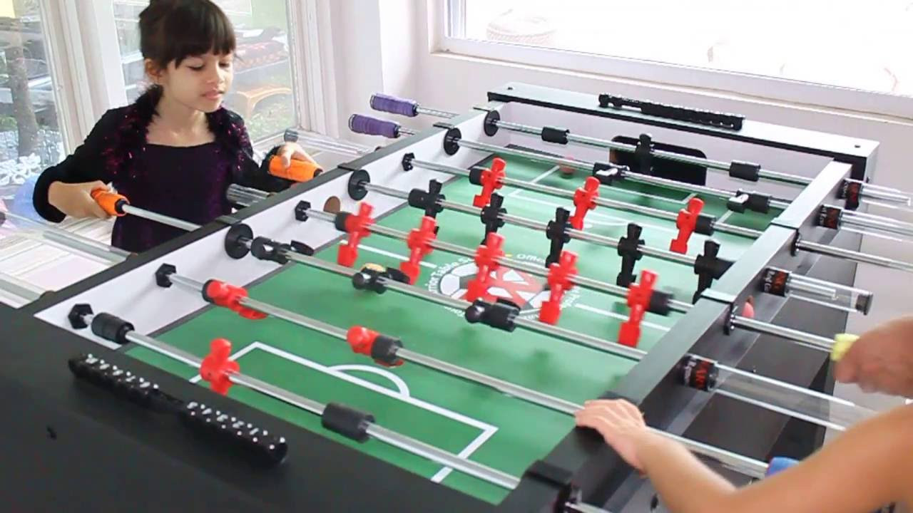 Kids Foosball Table
 Little Kids Playing Foosball Table Soccer