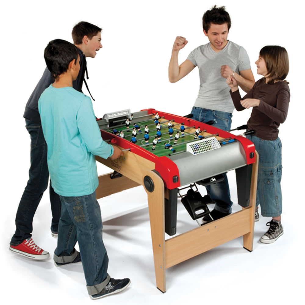 Kids Foosball Table
 The Foldaway Foosball Table Hammacher Schlemmer