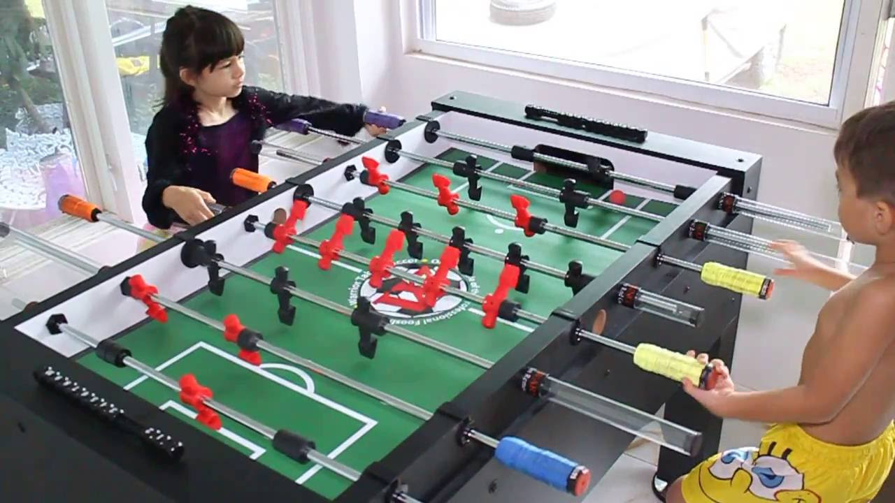 Kids Foosball Table
 Little Kids Playing Foosball Table Soccer