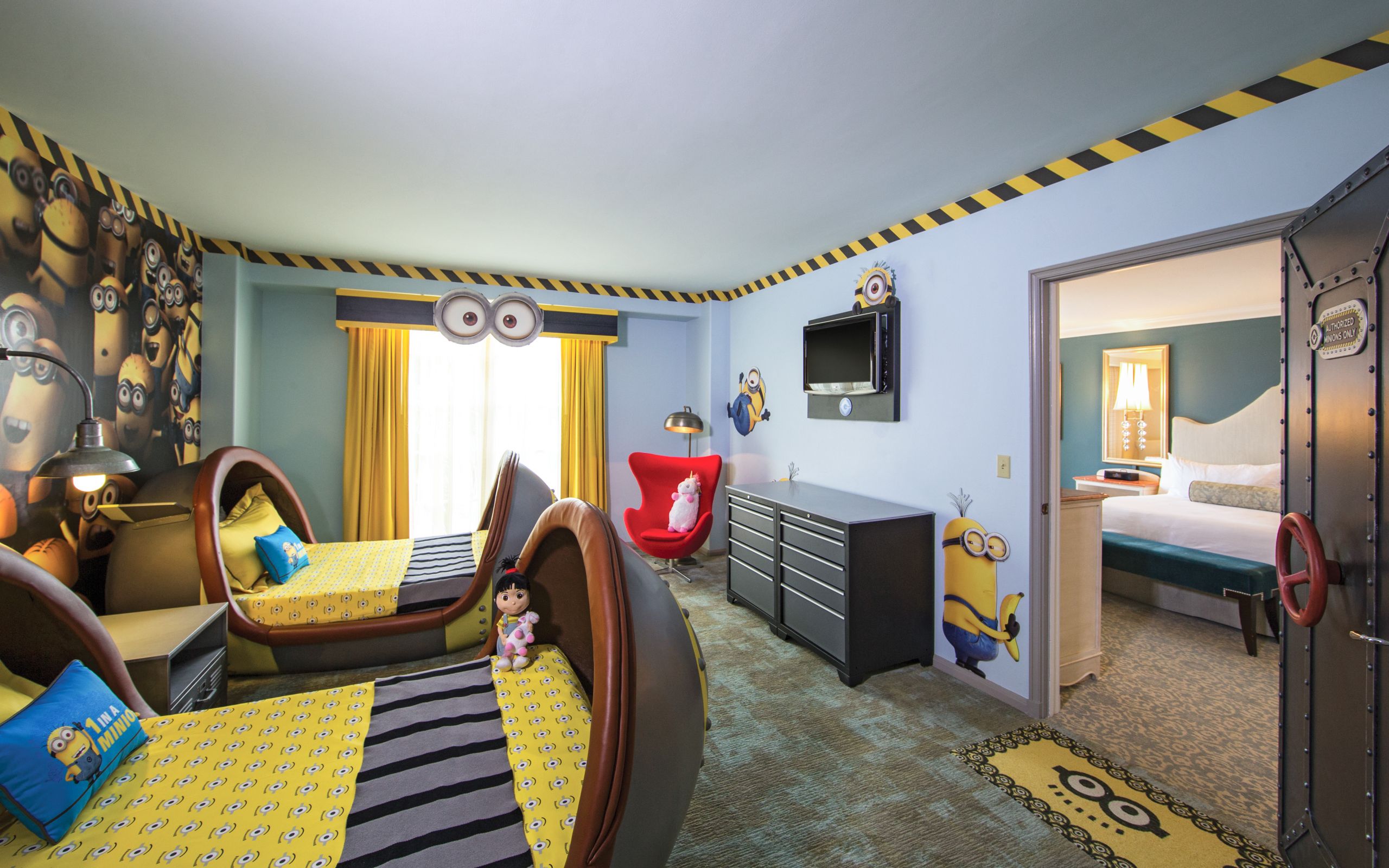 Kids Hotel Room
 Universal Orlando Close Up