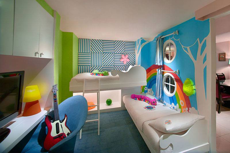 Kids Hotel Room
 Luxury Kids Suite at Hard Rock Hotel Bali