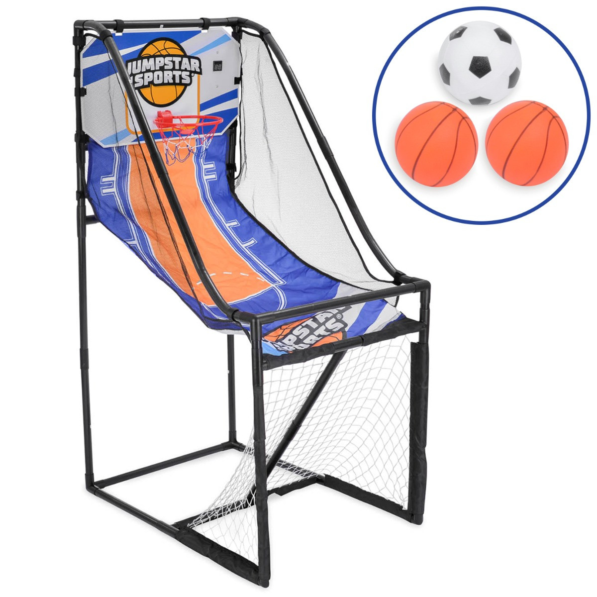 Kids Indoor Basketball Goal
 Basketball Hoop Football Goal Kids 2 In 1 Indoor Outdoor