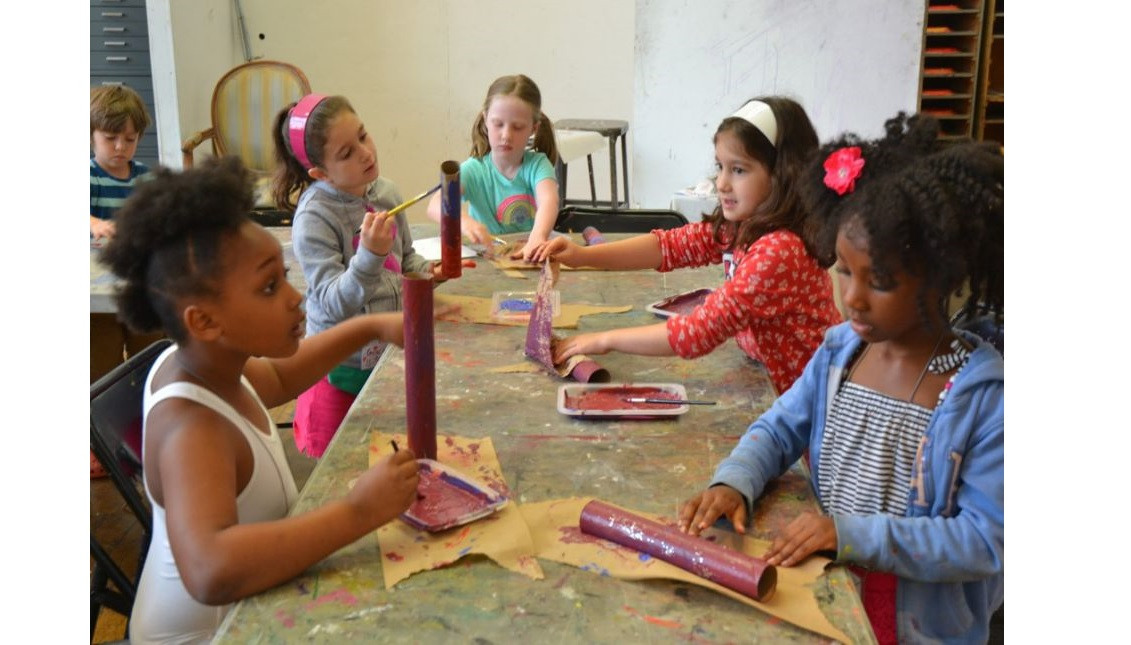 Kids Making Art
 “Kids who value differences in their neighbors will build